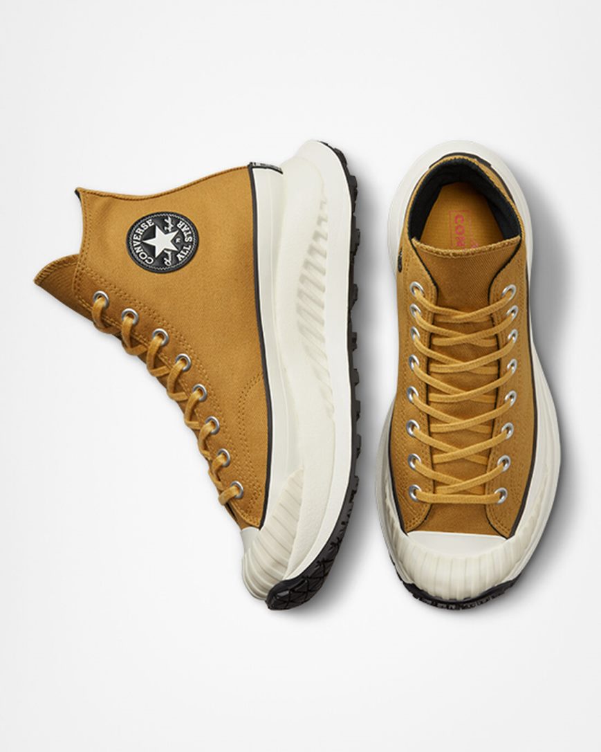 Tenisi Inalti Dama Converse Chuck 70 AT-CX Portocalii Galbeni | RO RQWUL457